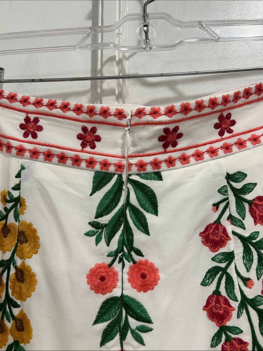 NWT Antonio Melani x Jennifer Sumko Nicci Embroidered Maxi Skirt/Puff Sleeve Top - Picture 10 of 14